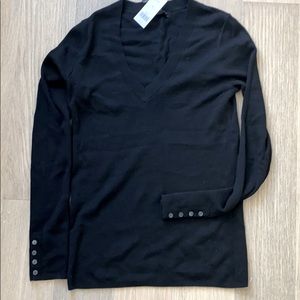 Banana Merino Wool V-Neck